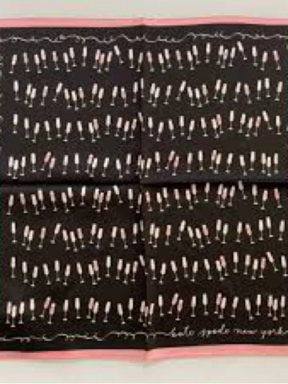 Kate Spade champagne Scarf EUC - Picture 1 of 7